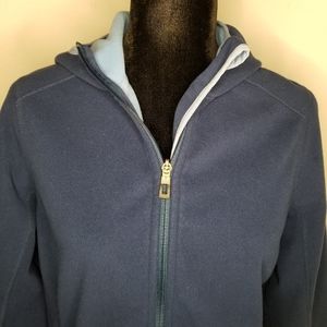Ll Bean Wind Challenger Fleece Hooded 